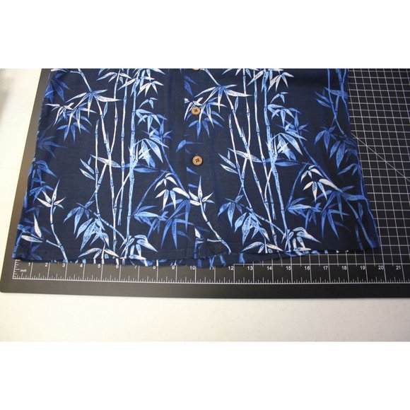 Puritan /Polo short sleeved / (Size M)/Navy - Hawaiian shirt /(100% Rayon) - Picture 11 of 11